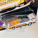 1997 Johnny Lightning Dragsters USA NHRA Limited Edition 1/15,000 Whit Bazemore Fast Orange 94 Dodge Daytona Funny Car negro con blanco