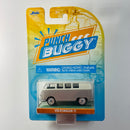 2021 Jada Majorette Punch Buggy Slug Bug Volkswagen T1 gris con beige
