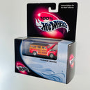2001 Hot Wheels 100% Black Box Limited Edition 1948 Ford Merc Woodie rojo Llantas de Goma RR