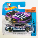 2014 Hot Wheels HW City Custom 12 Ford Mustang morado metálico TRAP5 Blíster Europeo