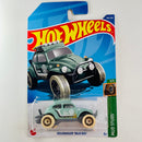 2022 Hot Wheels Mud Studs Volkswagen Baja Bug verde BLOR