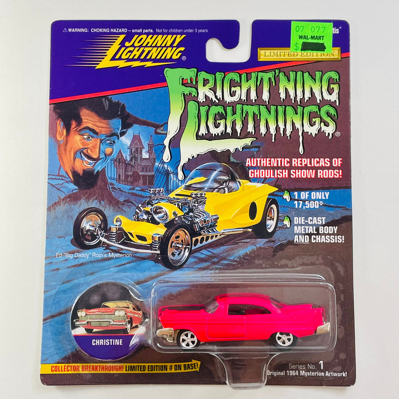 1996 Johnny Lightning Frightning Lightnings Limited Edition Series 1 Christine 1958 Plymouth Fury rojo