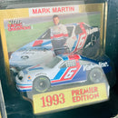 1993 Racing Champions Premier Edition NASCAR Limited Edition 1/60,000 Mark Martin 6 Valvoline Ford Thunderbird azul con blanco