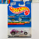 1999 Hot Wheels Car-Toon Friends Series Rocky y Bullwinkle Colección Set de 4 - Saltflat Racer, XT-3, Double Vision, Lakester