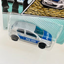 2020 Hot Wheels HW Police Series Volkswagen Golf MK7 plata TRAP5