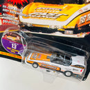 1997 Johnny Lightning Dragsters USA NHRA Limited Edition 1/15,000 Whit Bazemore Fast Orange 94 Dodge Daytona Funny Car negro con blanco