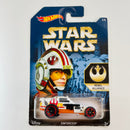 2015 Hot Wheels Star Wars Factions Rebel Alliance Enforcer blanco 6SP