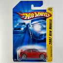 2007 Hot Wheels New Models Dodge Charger SRT8 naranja metálico Y5 con Alerón Naranja