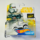 2018 Hot Wheels Character Cars Star Wars Range Trooper blanco BLOR