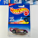 1997 Hot Wheels Speed Spray Series Colección Set de 4 - Hydroplane, Street Roader, XT-3, Ford Funny Car