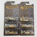 2019 Hot Wheels 51 Anniversary Satin and Chrome Colección Set de 6 - Custom 71 El Camino, 71 Datsun 510 Wagon, Custom 67 Pontiac Firebird, Aristo Rat, 63 Chevy II, 70 Plymouth Superbird