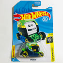 2018 Hot Wheels Experimotors Emoticar verde RA6 base ZAMAC
