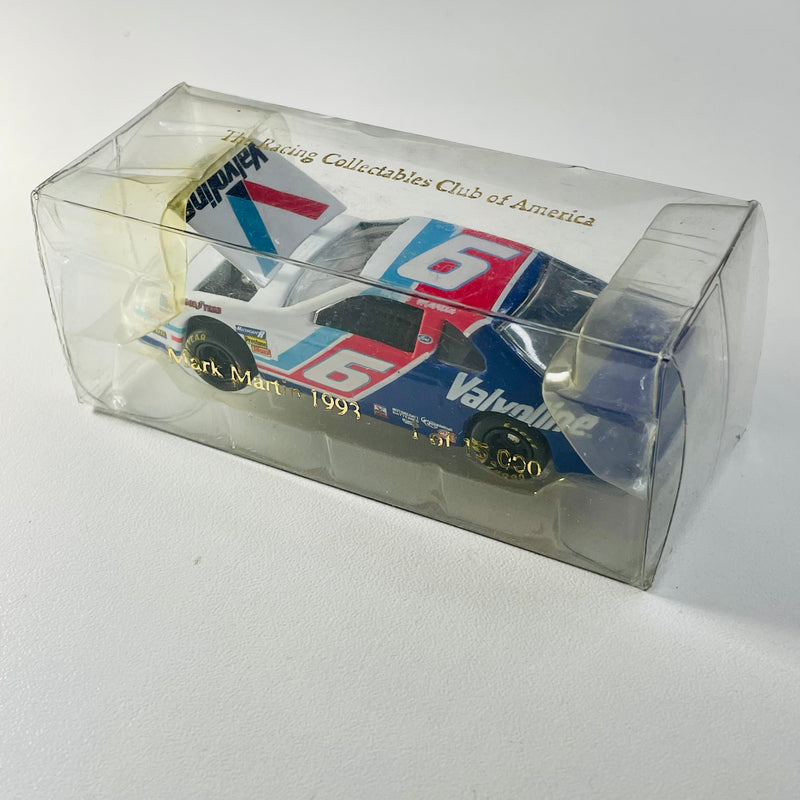 1993 Action Racing Collectibles Club of America NASCAR Limited Edition 1/15.000 Mark Martin 6 Ford Thunderbird azul