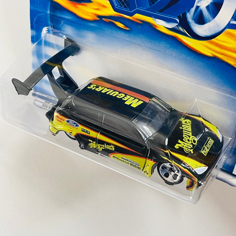 2001 Hot Wheels First Editions Ford Focus 037 negro 5DOT