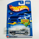2002 Hot Wheels 65 Mustang 147 plata 5SP base ZAMAC