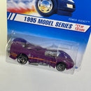 1995 Hot Wheels Model Series Power Rocket morado metálico SB