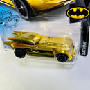 2020 Hot Wheels DC Batman Batmobile dorado cromado OH5