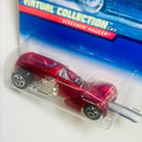 2000 Hot Wheels Virtual Collection Screamin Hauler rojo metálico 5SP base ZAMAC