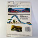 1990 Hot Wheels California Custom Pontiac Banshee dorado Llantas de Goma RR base ZAMAC