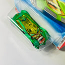 2010 Hot Wheels Race World Cave Sinistra verde PR5 base ZAMAC