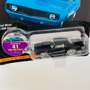 1997 Johnny Lightning Hot Rods Limited Edition 1/17,500 Tom Hammonds 1969 Pro Street 1969 Chevrolet Camaro negro Llantas de Goma