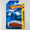 2007 Hot Wheels New Models Dodge Charger SRT8 naranja metálico Y5 con Alerón Negro