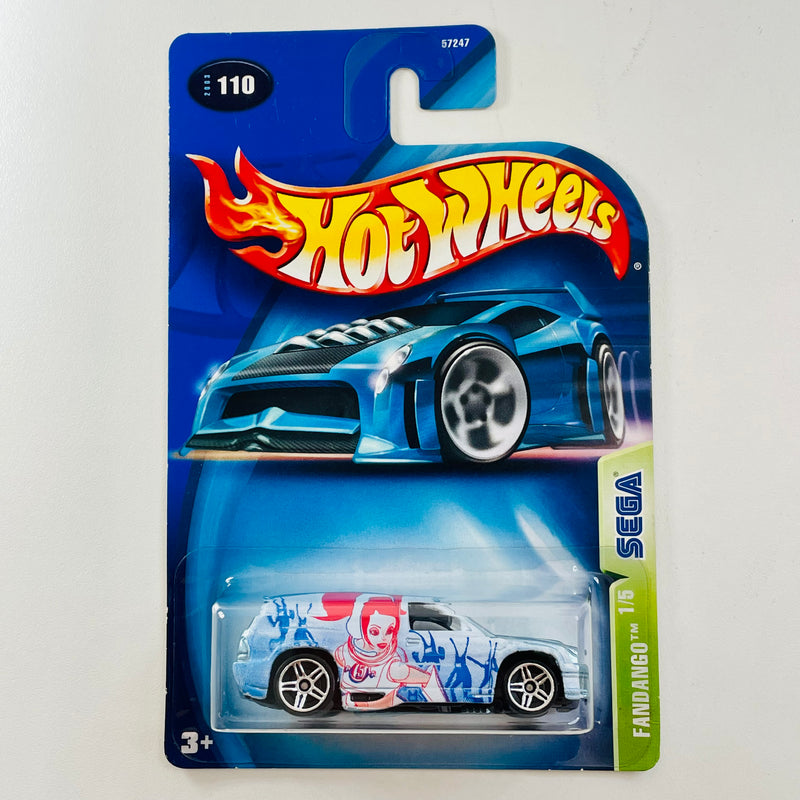 2003 Hot Wheels SEGA Space Channel 5 Fandango 110 celeste PR5