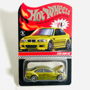 2021 Hot Wheels RLC 2006 BMW M3 Exclusivo Red Line Club amarillo spectraflame Llantas de Goma RR