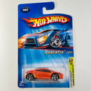 2005 Hot Wheels First Editions Realistix Mitsubishi Eclipse Concept Car 002 naranja metálico PR5