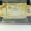 2004 Hot Wheels Treasure Hunt T-Hunt Splittin Image 106 blanco Llantas de Goma RR base ZAMAC