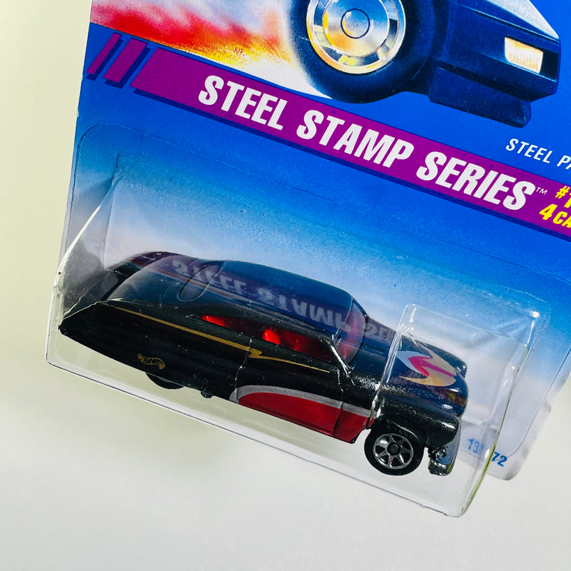 1995 Hot Wheels Steel Stamp Series Purple Passion 49 Mercury negro 7SP