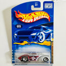 2001 Hot Wheels Skin Deep Jeep 41 Willys Coupe 094 plata 5SP