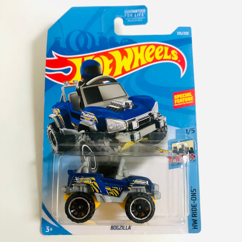 2019 Hot Wheels HW Ride-Ons Bogzilla azul 6SP