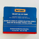 1991 Matchbox NFL Team Collectible Limited Edition Chicago Bears Model A Ford Van blanco