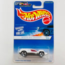 1997 Hot Wheels White Ice Series Speed Machine Mantis blanco 3SP base ZAMAC