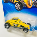2009 Hot Wheels Modified Rides Sooo Fast amarillo 5SP con SK5 base ZAMAC
