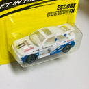 1995 Matchbox Super Fast Ford Escort Cosworth 52 blanco