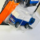2016 Matchbox MBX Adventure City Zamboni Ice Resurfacing Machine azul metálico