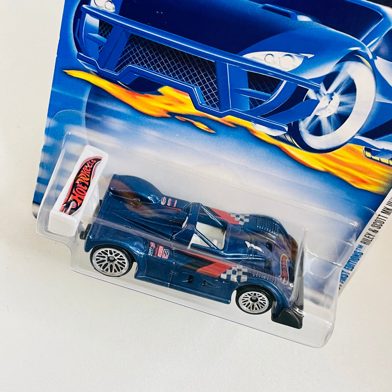 2001 Hot Wheels First Editions Riley & Scott MK III 039 azul metálico LW