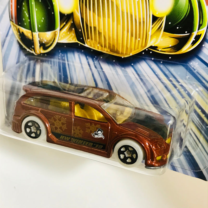 2019 Hot Wheels Holiday Hot Rods Audacious marrón PR5