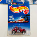 1997 Hot Wheels Dealer's Choice Series Colección Set de 4 - Silhouette II, Street Beast, Volkswagen Baja Bug, 63 Corvette Chevrolet