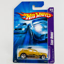 2007 Hot Wheels Taxi Rods Cockney Cab II amarillo 5SP