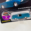 1997 Johnny Lightning Hot Rods Limited Edition 1/17,500 Thom Taylor Bad Bird Ford Thunderbird azul Llantas de Goma Goodyear