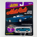1997 Johnny Lightning Hot Rods Limited Edition 1/17,500 Thom Taylor Bad Bird Ford Thunderbird azul Llantas de Goma Goodyear