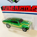 2020 Hot Wheels Flying Customs 68 Nova Exclusivo Target verde HO