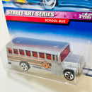 1999 Hot Wheels Street Art Series School Bus gris 5DOT