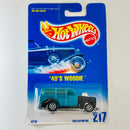 1996 Hot Wheels 40s Woodie Ford 217 turquesa 7SP base ZAMAC