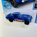 2019 Hot Wheels HW Race Team Corvette Grand Sport azul J5