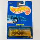 1992 Hot Wheels Vampyra 166 negro BW base ZAMAC
