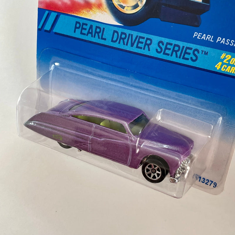 1995 Hot Wheels Pearl Driver Series Purple Passion 49 Mercury morado perla 7SP